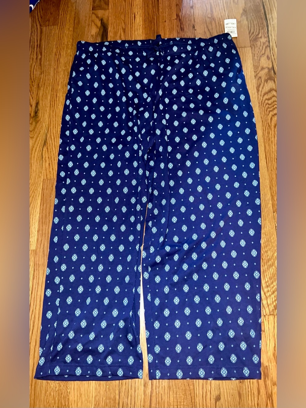 Women’s Charter Club Medieval Blue Printed Lounge Pants - XXL - NWT
